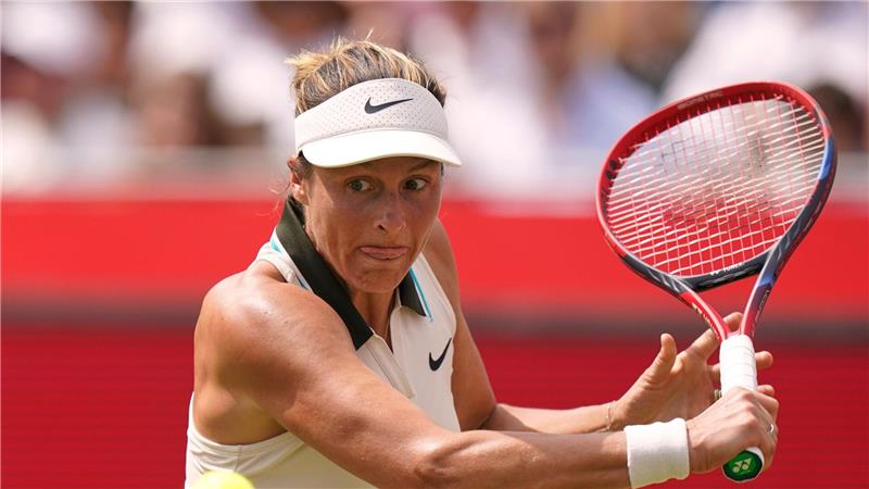 Tennis-Märchen: Zverev und Maria in Wimbledon-Form Tatjana Maria entnervt mit ihrem Spiel ihre Gegnerinnen.