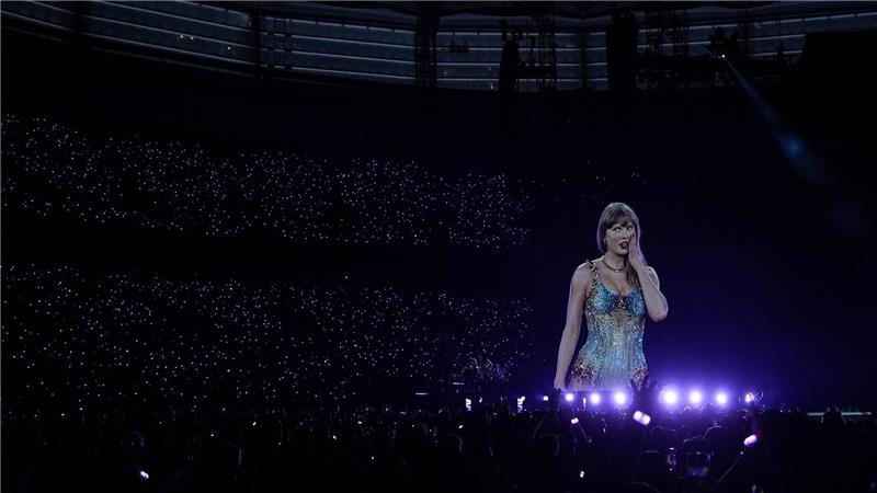 Taylor und Travis - Die Hochzeit des Jahrhunderts? Taylor Swift begeistert ganze Arenen. (Archivbild)