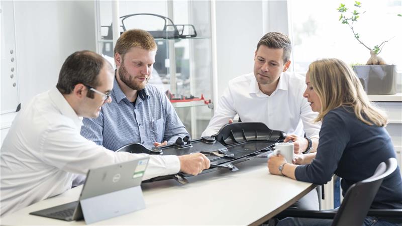 Teamarbeit wird bei KKF großgeschrieben.