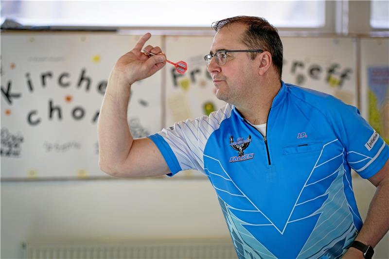 Jerstedter Falken treffen auf die Nordlichter Teamkapitän Jens Peters hat vor allem den Klassenerhalt im Blick. Zwei Punkte im Norden würden helfen, dem näherzukommen. Foto: Drechsler