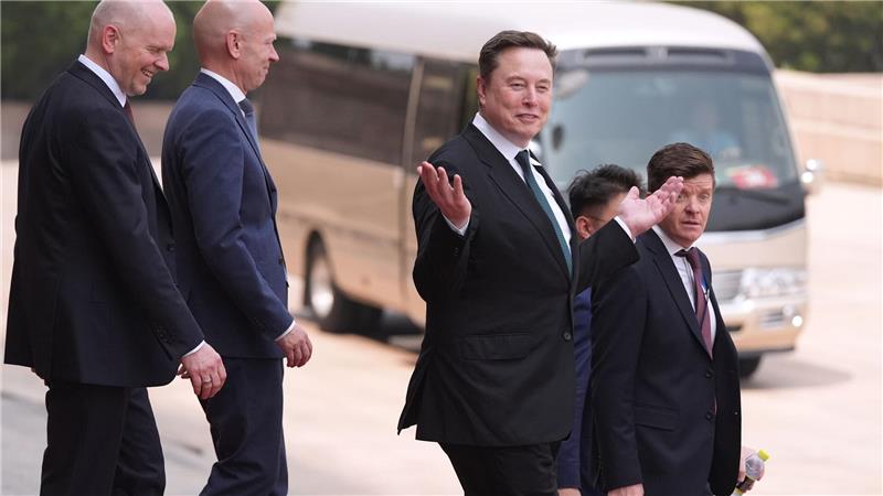 Trump-Xi-Treffen beginnt mit Warnung wegen Taiwan Tech-Milliardär Elon Musk ist mitgereist.