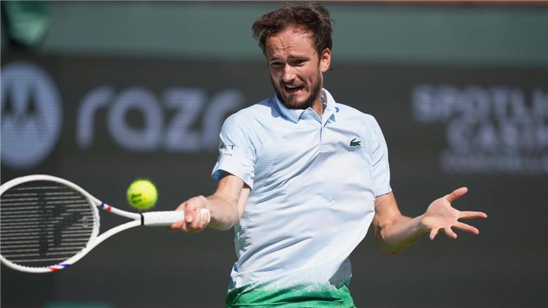 Tennisstar Daniil Medwedew hat eine abenteuerliche Abreise aus Dubai hinter sich. (Archivbild)