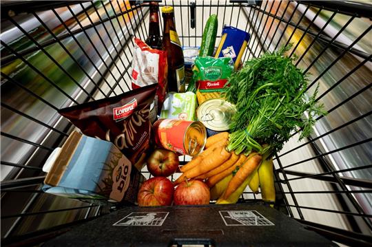 Teurer Einkauf: Die Verbraucherpreise stiegen im Oktober um 10,4 Prozent.