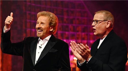 Thomas Gottschalk sprach mit Günther Jauch über seinen Zustand. (Handout)