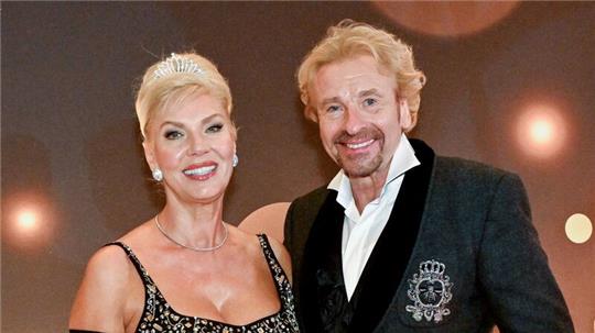 Thomas Gottschalk und seine Freundin Karina Mroß bei der Bambi-Verleihung im vergangenen November.