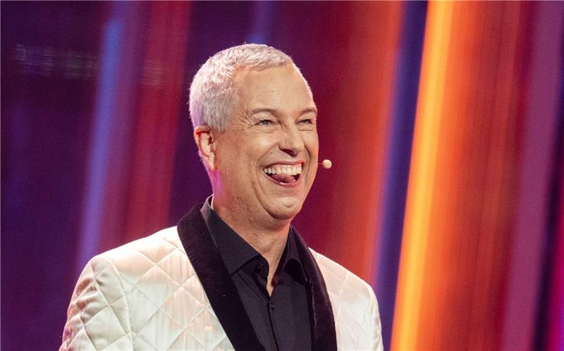 Thomas Hermanns: Sexy ist ein Zustand des Geistes Thomas Hermanns bei der Aufzeichnung des "Quatsch Comedy Clubs".