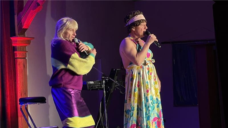 Thomas Nicolai und Robert Neumann bei einem früheren gemeinsamen Auftritt auf der Kulturklub-Bühne.