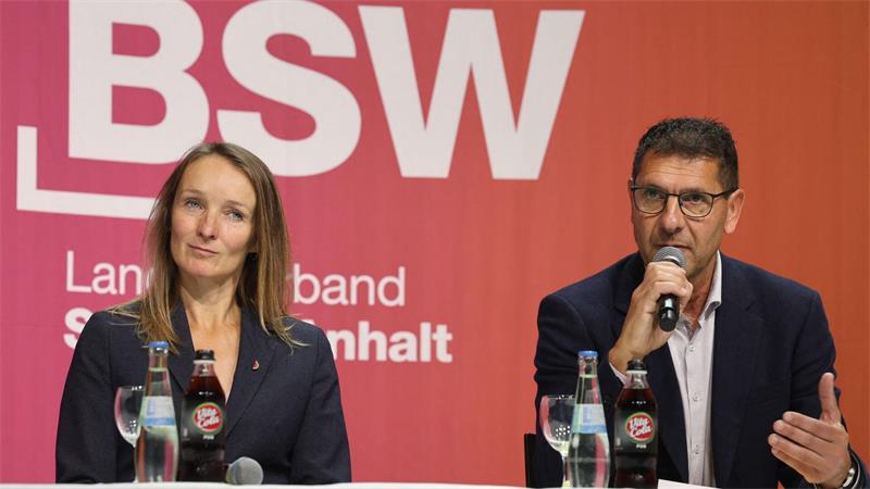Thomas Schulze und Claudia Wittig (beide BSW) wollen mit der AfD sprechen. (Archivbild)