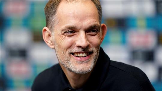 Thomas Tuchel freut sich vor seinem ersten Spiel als Nationaltrainer Englands über royale Unterstützung.