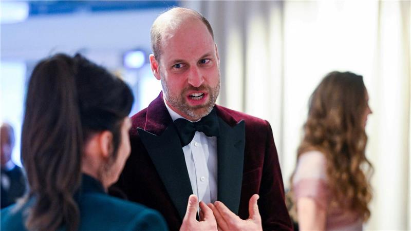 Bericht: Polizei setzt Andrew-Ermittlungen in Windsor fort Thronfolger William bei der Verleihung der britischen Filmpreise.