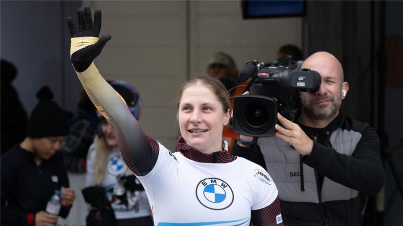 Skeleton-Athletin Hermann beendet ihre Karriere Tina Hermann beendet ihre Karriere.