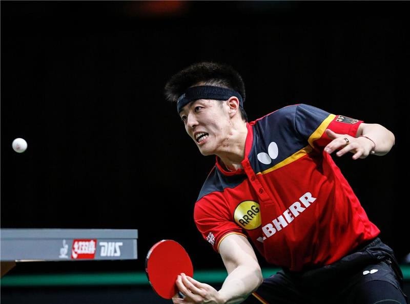 „Bringt Respekt ein”: Tischtennis-Team auch ohne Boll top Tischtennis-Europameister Qiu Dang gewann sein Einzel im Finale der Europaspiele.