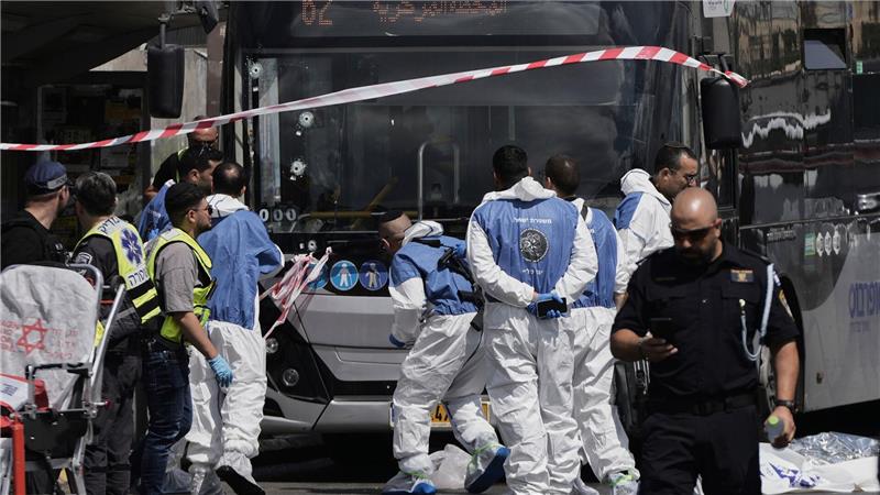 Bilder des Tages Tödlicher Anschlag in Jerusalem: Mehrere Tote und Verletzte