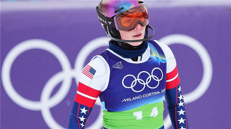 Topfavoritin auf Gold - und am Ende nur Vierte: Mikaela Shiffrin.