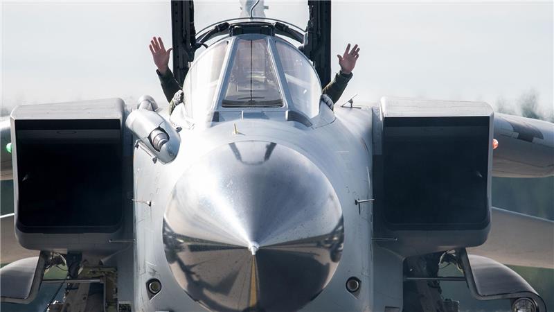 Tornado-Kampfjets sind in der Eifel stationiert, um im Ernstfall US-Atombomben einzusetzen. (Archivbild)