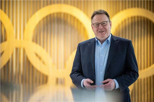 Torsten Burmester ist der Vorstandschef des Deutschen Olympischen Sportbundes.