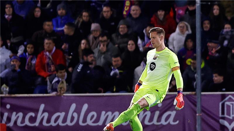 Torwart Marc-André ter Stegen hat sich nichts Ernstes zugezogen. (Archivbild)