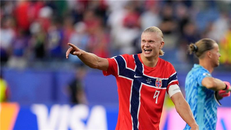„Spieler für große Spiele“: Haaland lässt Norwegen träumen Traf bei seinem WM-Debüt doppelt: Erling Haaland.