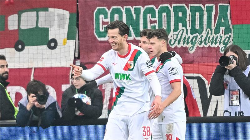 Traf doppelt für den FC Augsburg: Michael Gregoritsch.