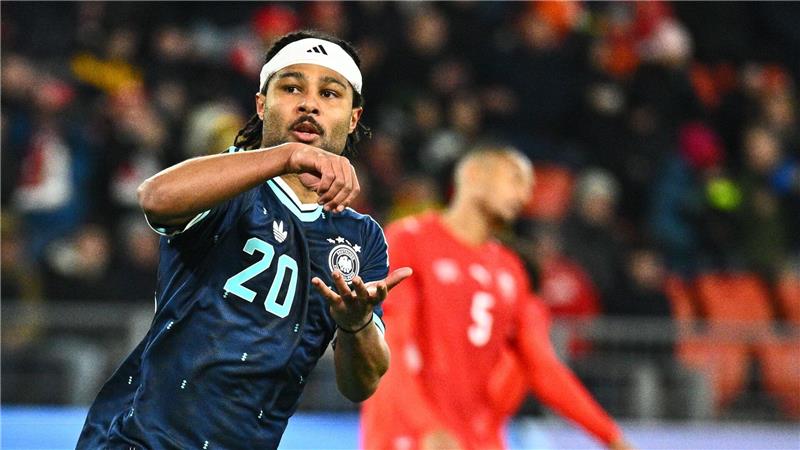 Wirtz-Gala bei Fehlerfestival: 4:3 in der Schweiz Traf zum 2:2: Serge Gnabry