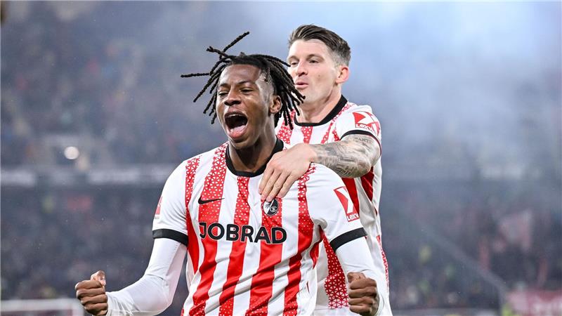 Traf zum 3:0: Johan Manzambi