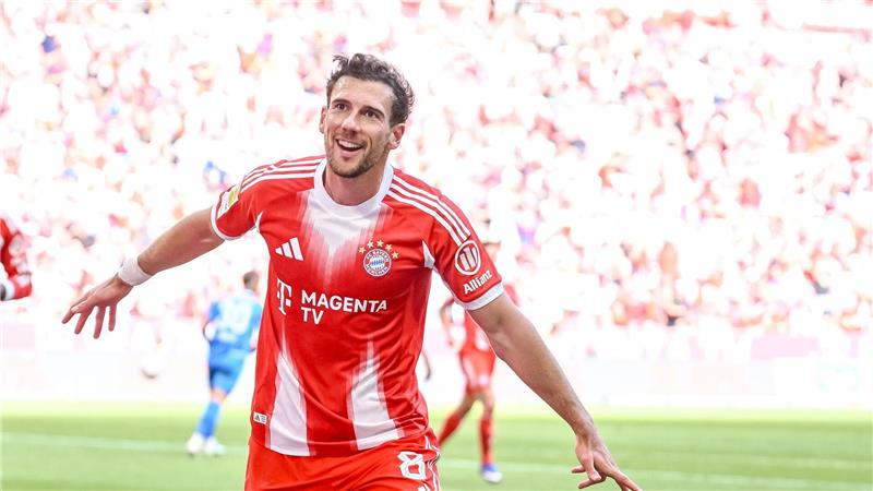 Traf zweimal für die Bayern: Leon Goretzka