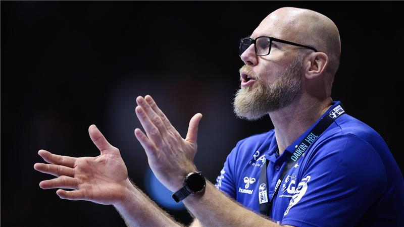 Flensburg wahrt Champions-League-Chance bei Hannover Trainer Ales Pajovic und die SG Flensburg-Handewitt spielten in Hannover. (Archivbild)