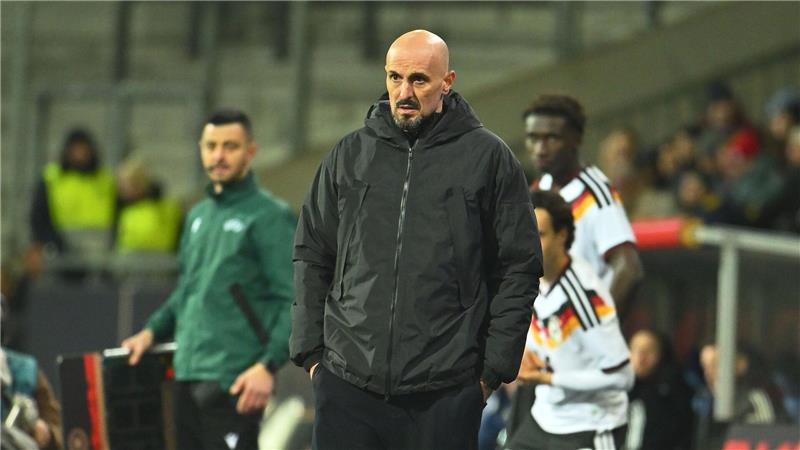Trainer Antonio Di Salvo freut sich auf das Griechenland-Spiel.