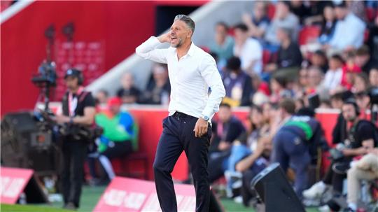 Trainer Martín Demichelis wird der neue Trainer bei RB Leipzig werden. (Archivbild) 