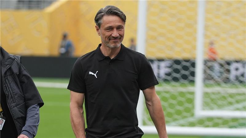 Trainer Niko Kovac blieb trotz des schlechten Spiels seines Teams gelassen.