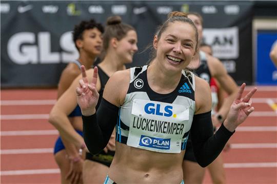 Trainiert in den USA: Gina Lückenkemper.