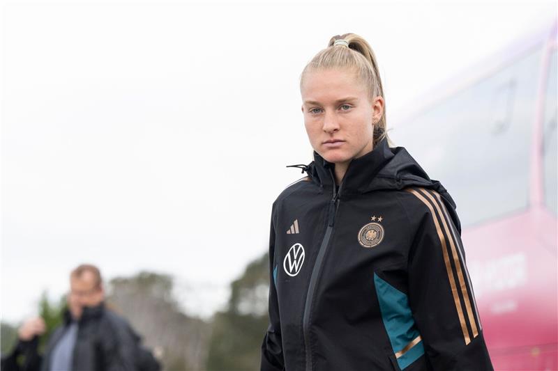 Training des deutschen Nationalteams: Janina Minge.