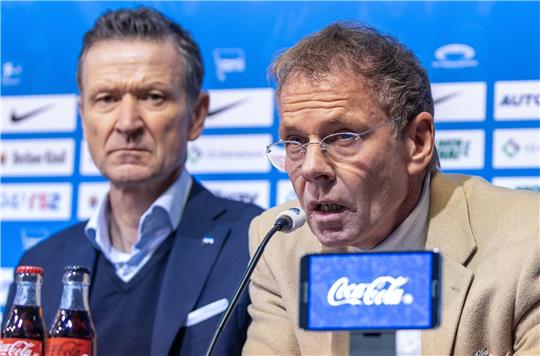 Trat als Hertha-Aufsichtsratschef zurück:  Klaus Brüggemann (r).