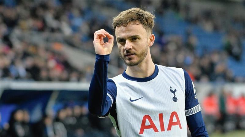 „Extrem bitter“: Hoffenheim vor Europa-League-Aus Treffsicher: Darts-Fan James Maddison bejubelt das frühe Führungstor.