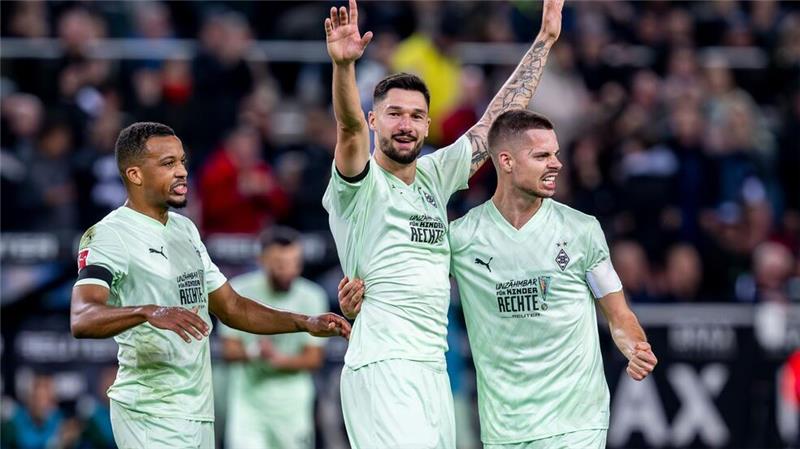 Gladbacher Lauf geht weiter: Borussia springt auf Rang sechs Treffsicher: Nationalstürmer Tim Kleindienst war erneut erfolgreich