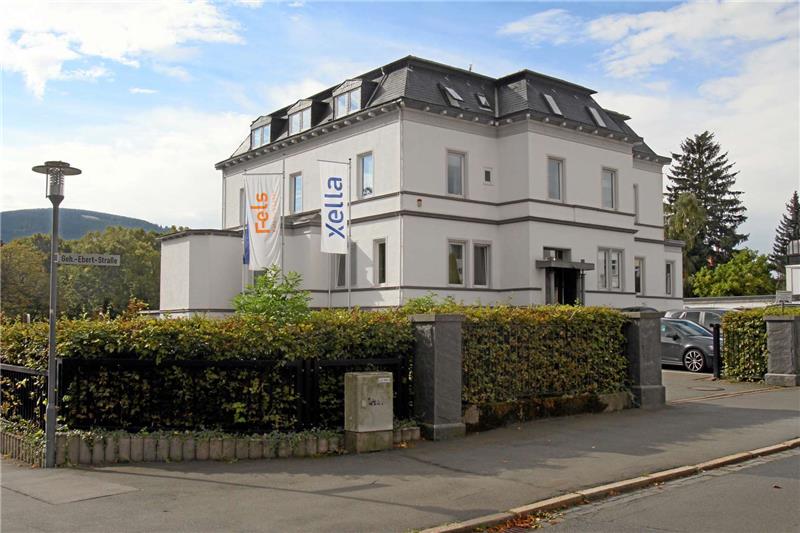 Trennung von der Mutter: Die Xella-Flagge dürfte an der Fels-Zentrale an der Geheimrat-Ebert-Straße in Goslar bald eingeholt werden.  Archivfoto: Epping