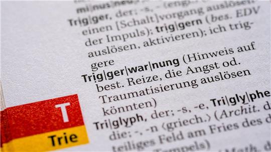 Triggerwarnungen sollen dabei helfen, Reizen bewusst wahrzunehmen oder zu vermeiden, die an traumatische oder unangenehme Situationen erinnern. (Archivbild)