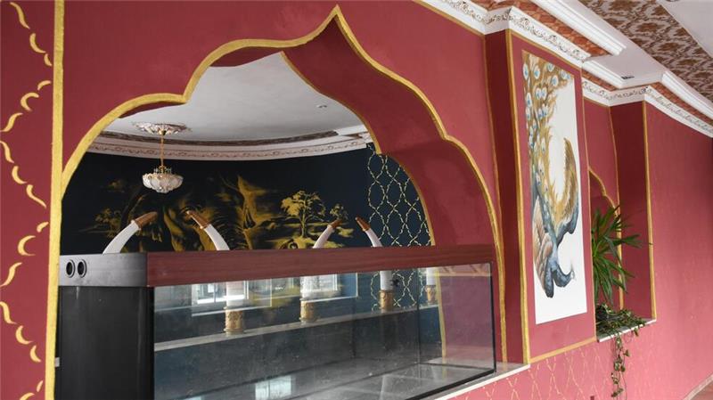 Ehemaliger „Maharaja-Palast“ beherbergt Wohnheim mit Suchtkranken Trist ist anders: Fröhliche Farben und orientalische Formen bieten die neuen Gemeinschaftsräume der aus Hornburg stammenden Wohngruppe.