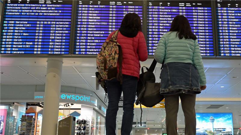 Trotz Piloten-Streik: Es heben auch noch Flugzeuge ab. 