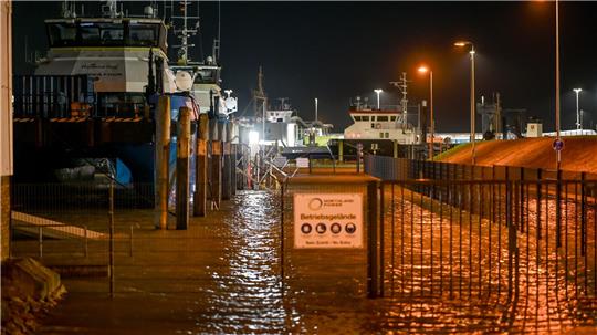 Trotz Überschwemmungen gab es in Norddeutschland keine größeren Vorkommnisse.