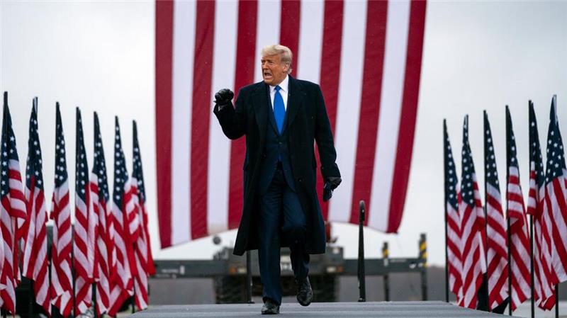 Sorge um Grönland: Nato-Vertreter planen Angebot an Trump Trump begründete sein Interesse an Grönland mit möglichen Gefahren durch Russland und China. (Archivbild)