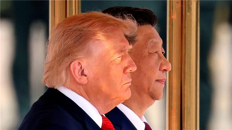 Trump betonte seine angeblich gute Beziehung zu Xi. 