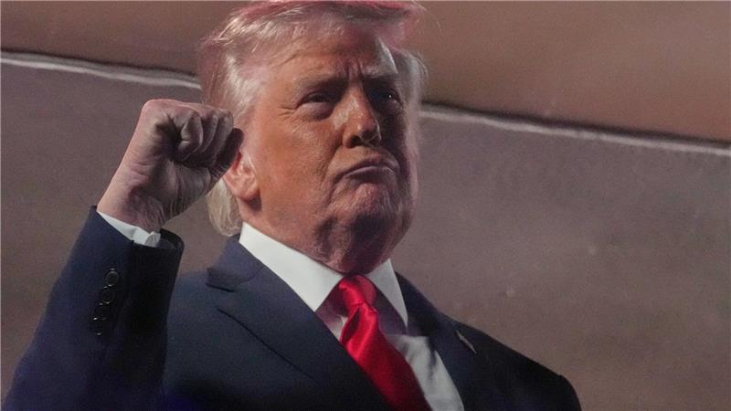 Trump demonstriert Macht.