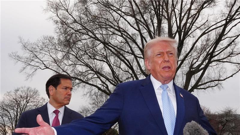 Trump erwägt, die Militäreinsätze zurückzufahren.