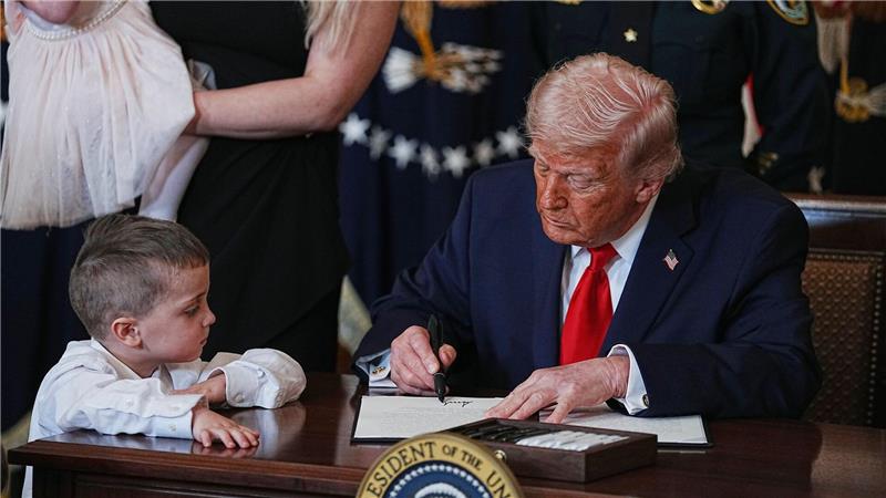 Trump hat eine klare Meinung zum US-Geburtsrecht. (Archivbild)