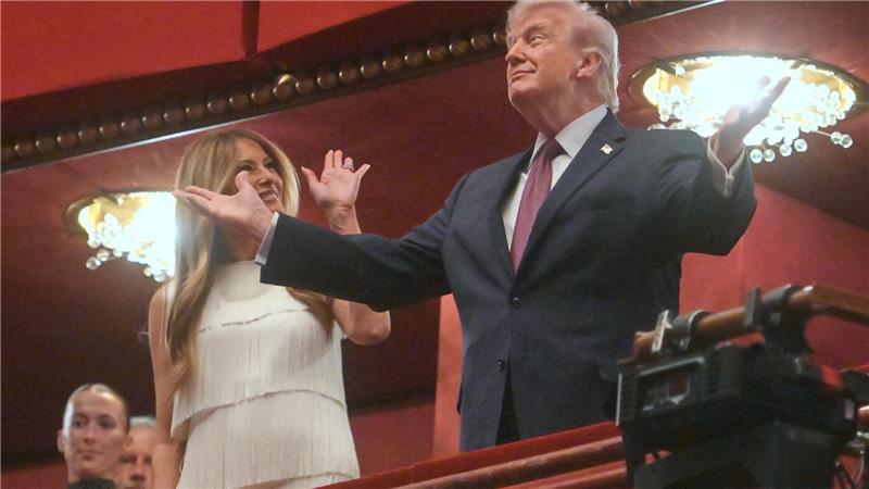 Trump verärgert: Kennedy Center künftig ohne seinen Namen Trump im Kennedy Center (Archivbild).