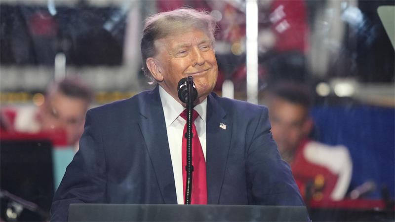 Trump eröffnet Jubiläumsfeiern: „Amerika ist zurück“ Trump lobt zum Auftakt der Feierlichkeiten vor allem seine eigene Politik.
