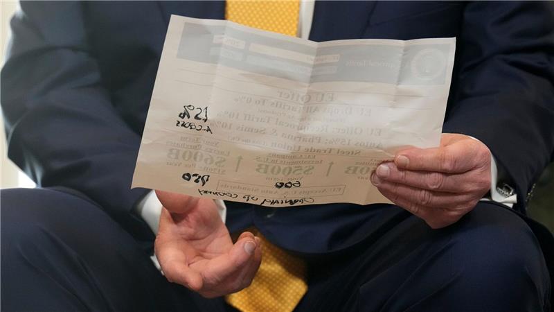 Trump nannte erste Details der Vereinbarung.