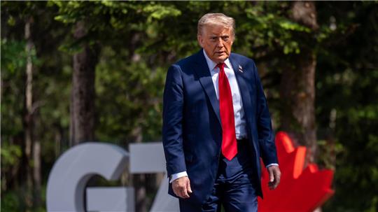 Trump provoziert schon vor Beginn des Gipfels.