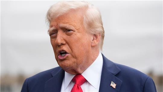 Trump ruft Israel zu einem Stopp der Bombardements auf. 